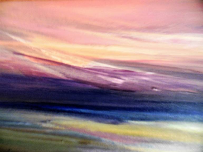 Original Expressionism Seascape Painting by Laura Koppes