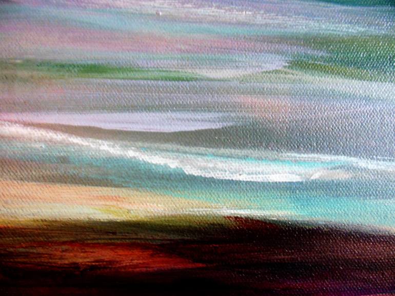 Original Expressionism Seascape Painting by Laura Koppes