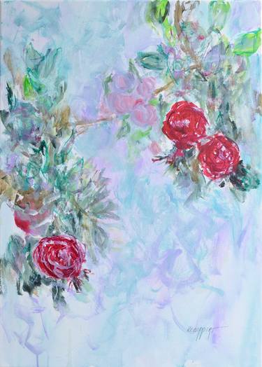 Original Impressionism Floral Paintings by Karin Goeppert