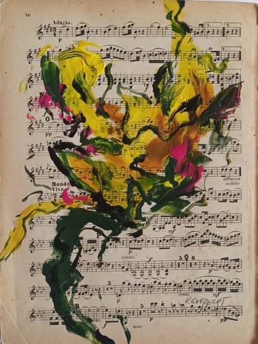 Print of Floral Paintings by Karin Goeppert