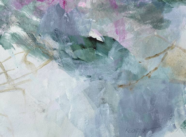 Original Abstract Landscape Painting by Karin Goeppert