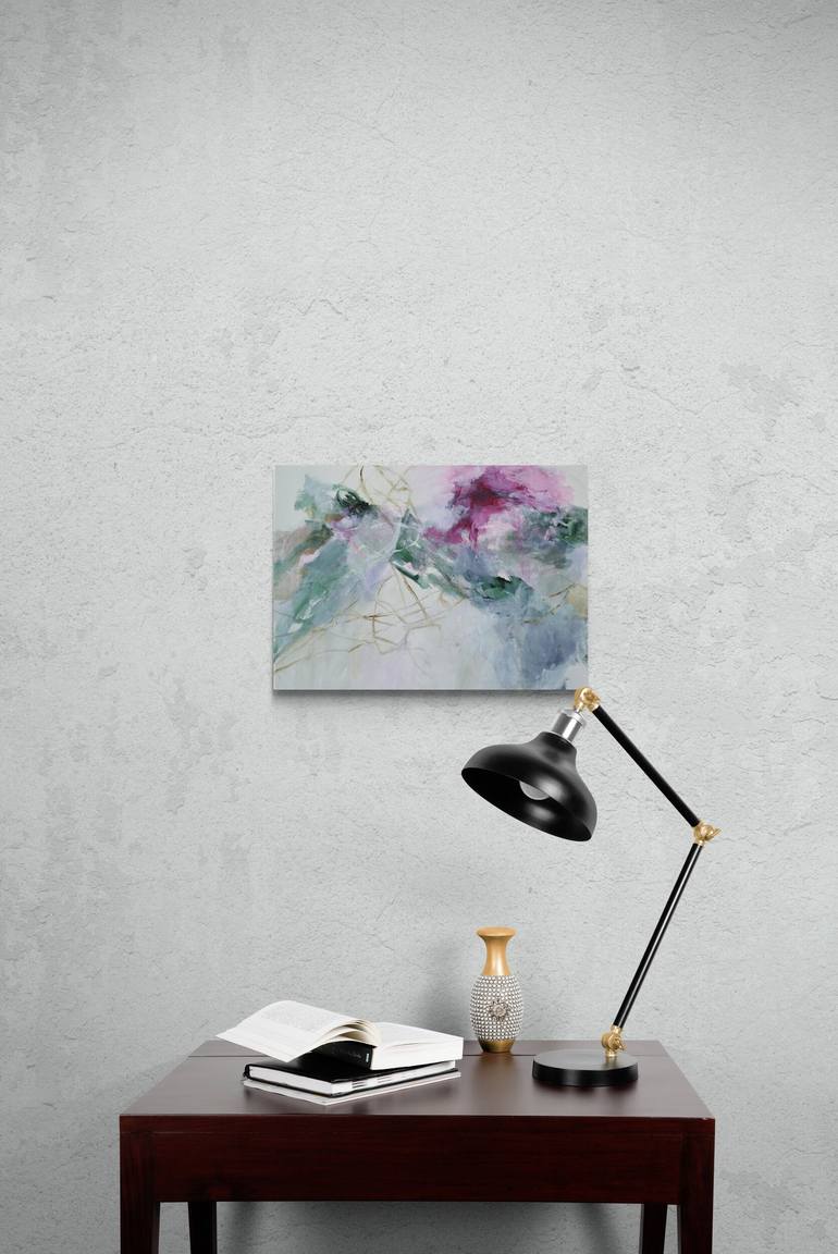 Original Abstract Landscape Painting by Karin Goeppert