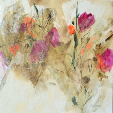 Print of Floral Paintings by Karin Goeppert