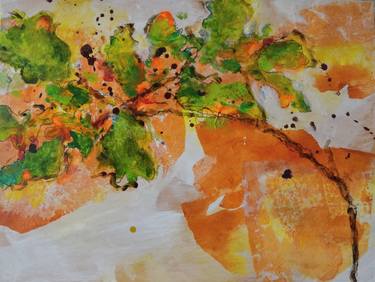Original Abstract Expressionism Nature Paintings by Karin Goeppert