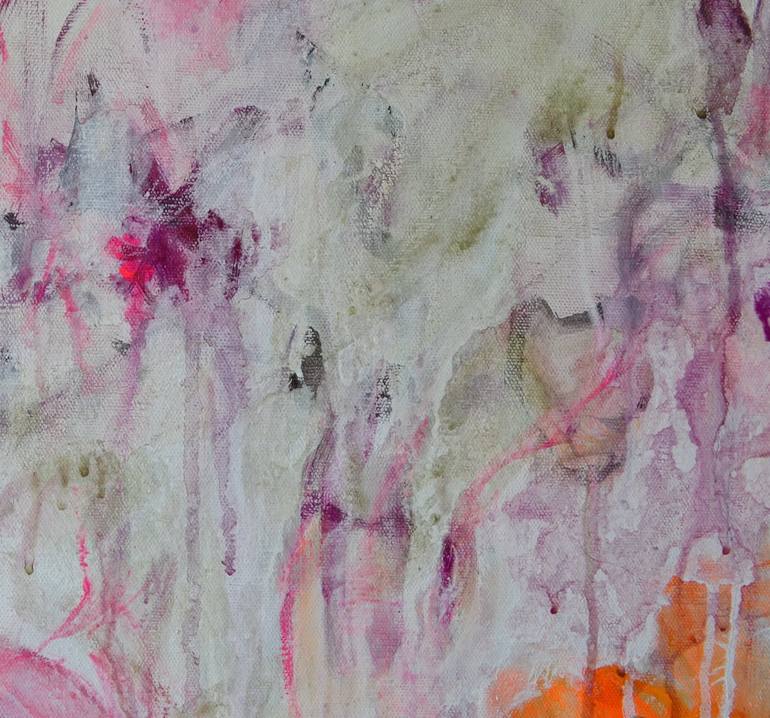 Original Abstract Expressionism Floral Painting by Karin Goeppert