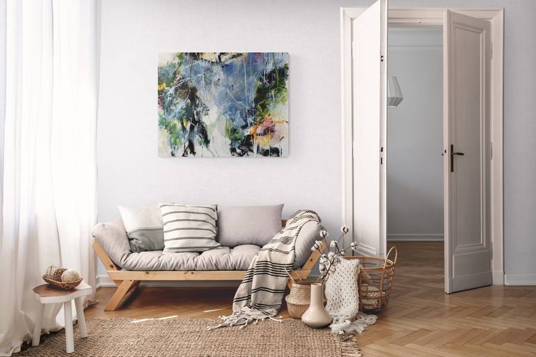 Original Abstract Painting by Karin Goeppert