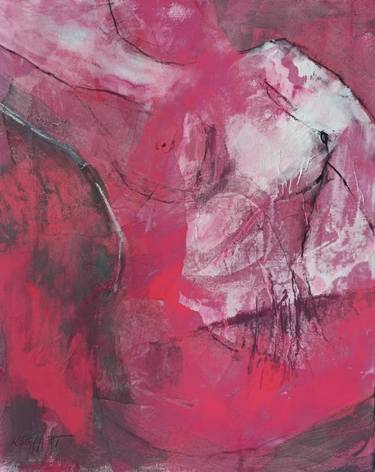 Original Abstract Nude Paintings by Karin Goeppert