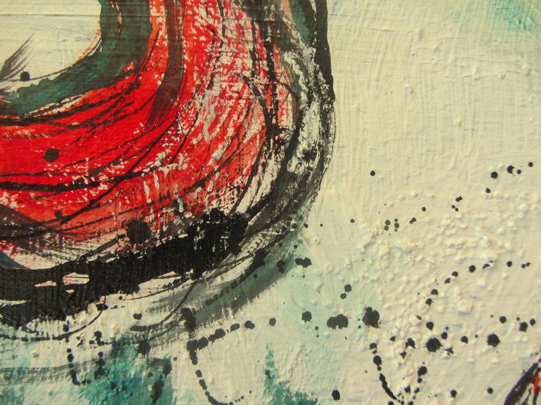 Original Fine Art Abstract Painting by Karin Goeppert