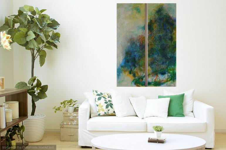 Original Abstract Painting by Karin Goeppert