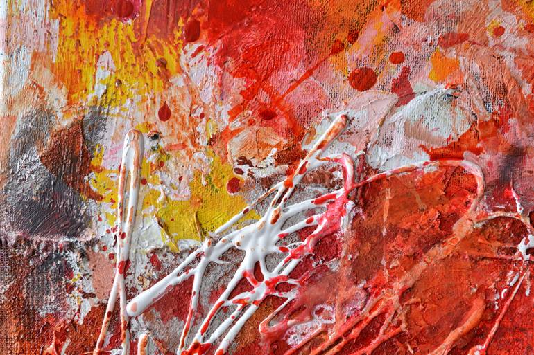 Original Abstract Expressionism Abstract Painting by Karin Goeppert