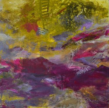 Original Abstract Landscape Paintings by Karin Goeppert
