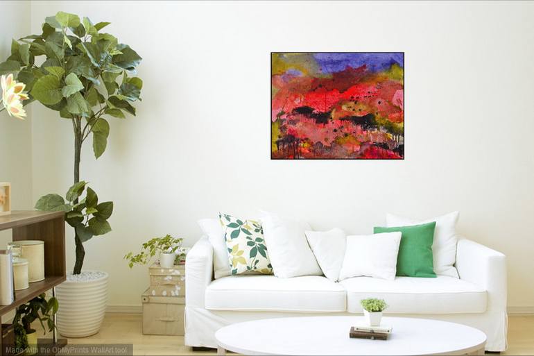 Original Expressionism Abstract Painting by Karin Goeppert