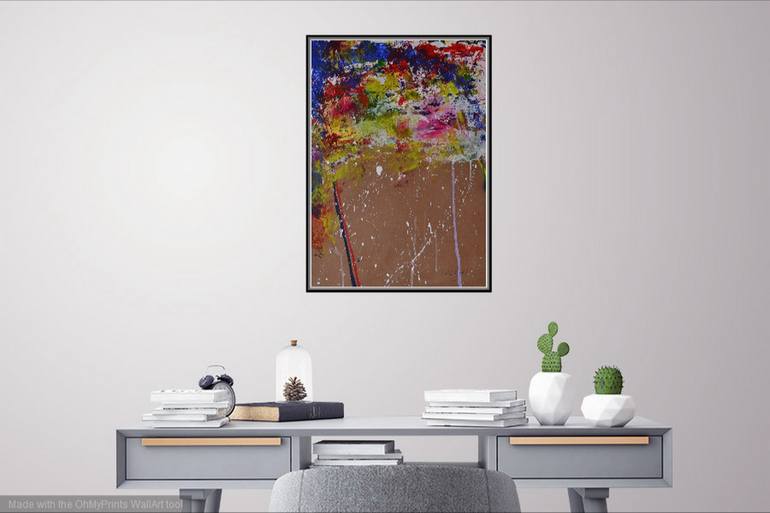 Original Abstract Painting by Karin Goeppert