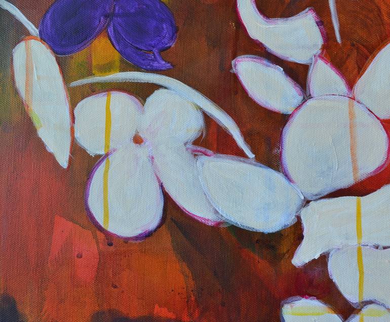 Original Abstract Botanic Painting by Karin Goeppert