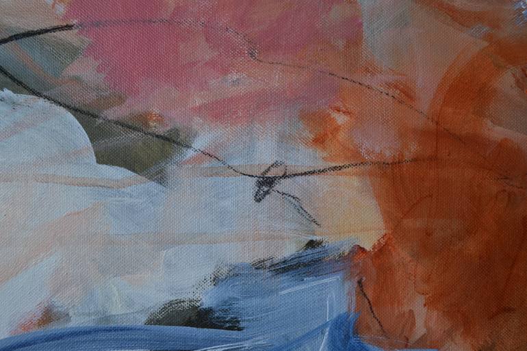 Original Abstract Landscape Painting by Karin Goeppert