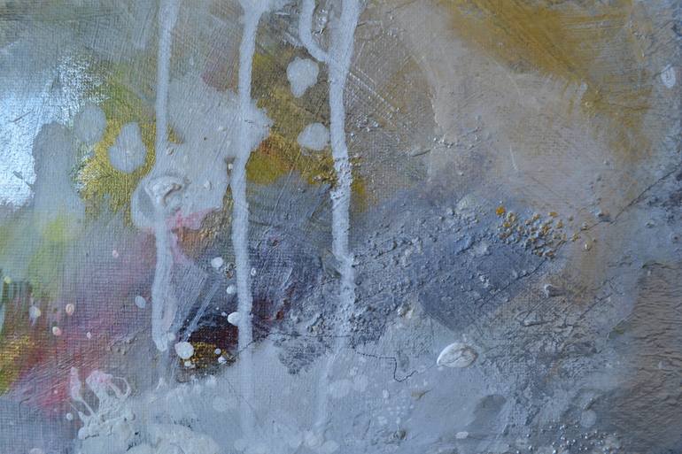 Original Abstract Outer Space Painting by Karin Goeppert