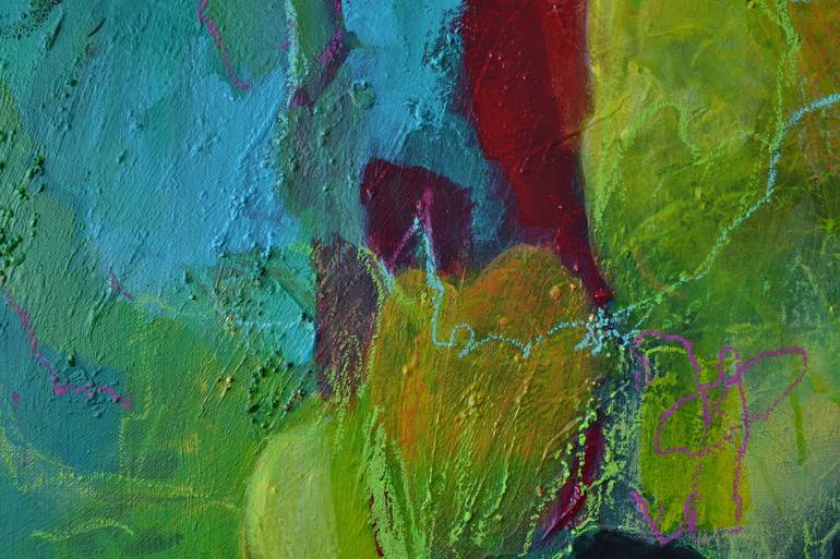 Original Abstract Painting by Karin Goeppert