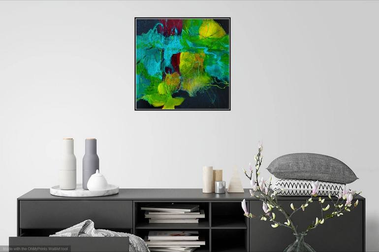 Original Abstract Painting by Karin Goeppert