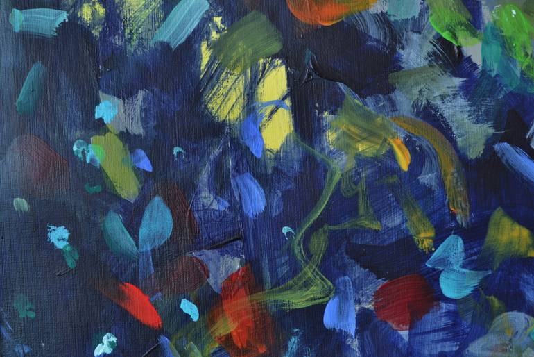 Original Abstract Nature Painting by Karin Goeppert