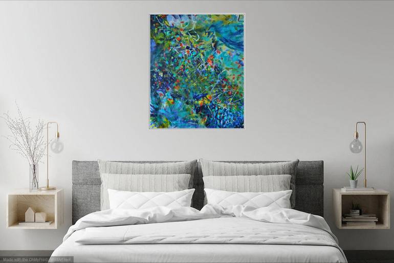 Original Abstract Nature Painting by Karin Goeppert