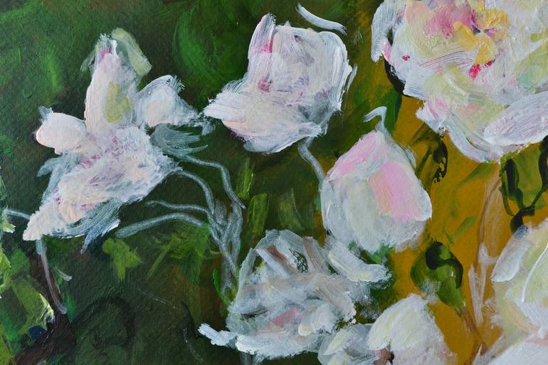 Original Impressionism Floral Painting by Karin Goeppert