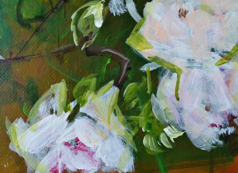 Original Floral Painting by Karin Goeppert