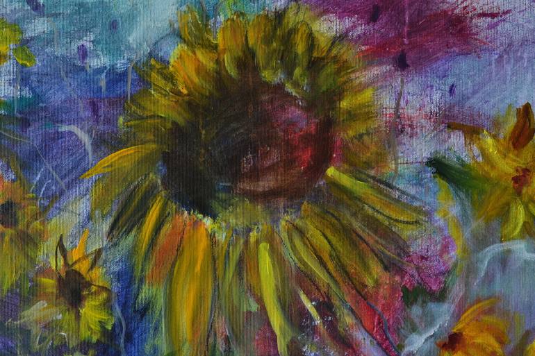 Original Floral Painting by Karin Goeppert