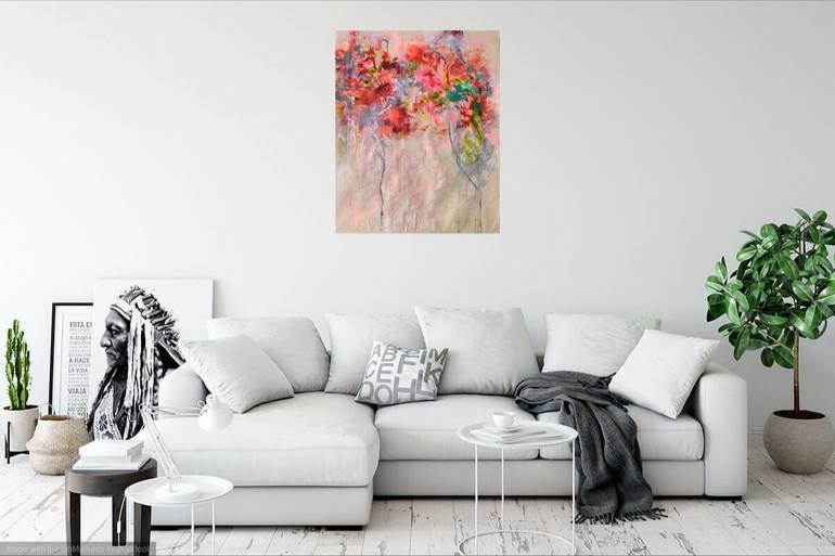 Original Abstract Nature Painting by Karin Goeppert