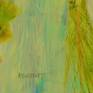 signature on front of artwork