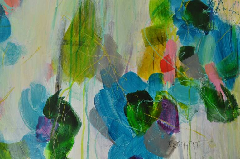 Original Abstract Painting by Karin Goeppert