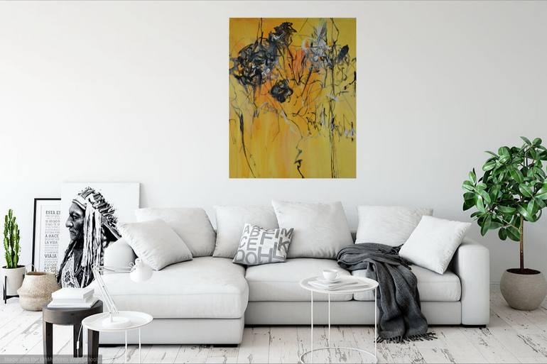 Original Abstract Nature Painting by Karin Goeppert