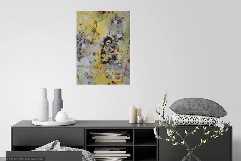 Original Figurative People Collage by Karin Goeppert