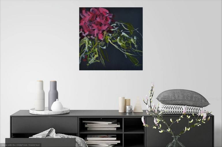 Original Floral Painting by Karin Goeppert