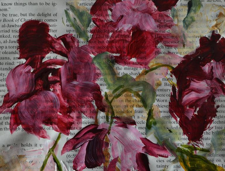 Original Floral Painting by Karin Goeppert