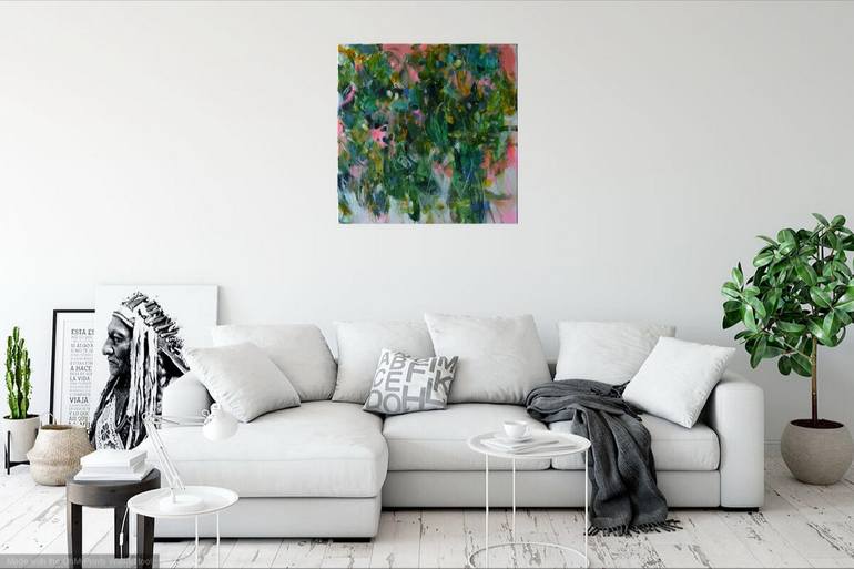 Original Abstract Nature Painting by Karin Goeppert