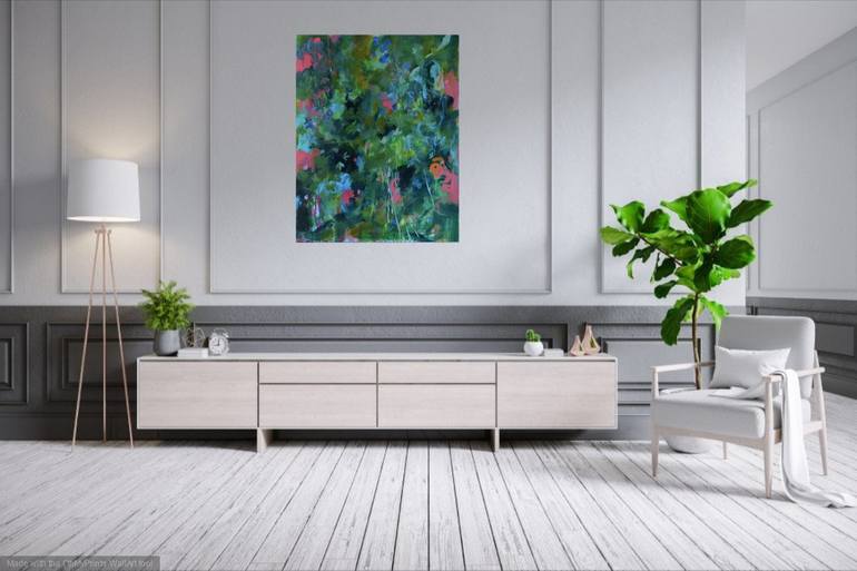 Original Impressionism Nature Painting by Karin Goeppert