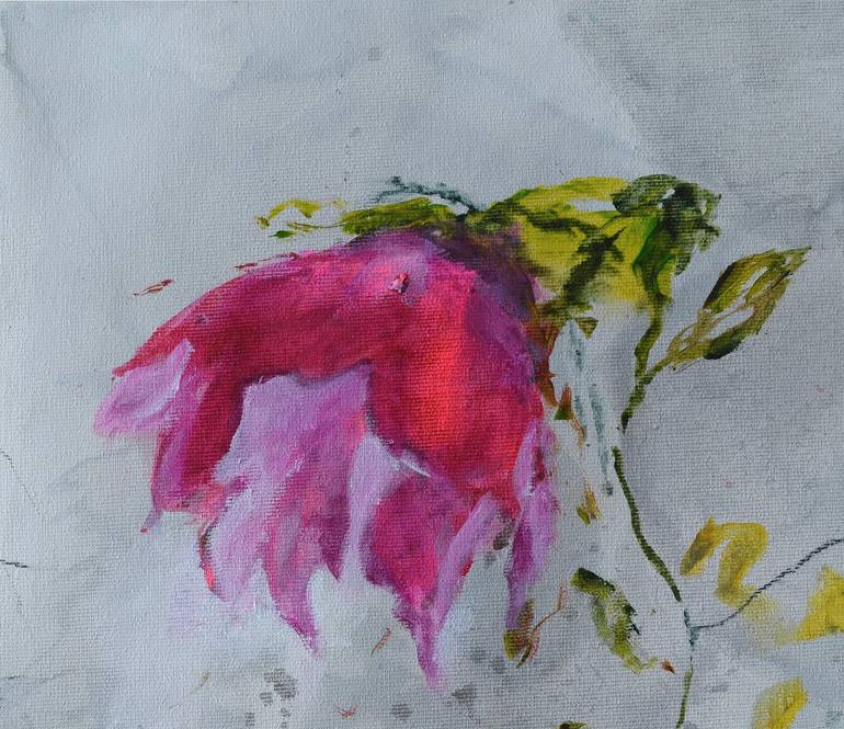 Original Floral Painting by Karin Goeppert