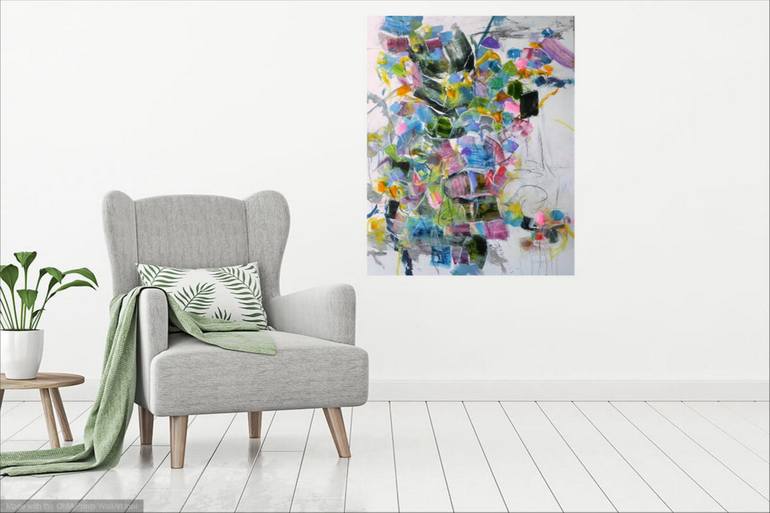 Original Abstract Painting by Karin Goeppert