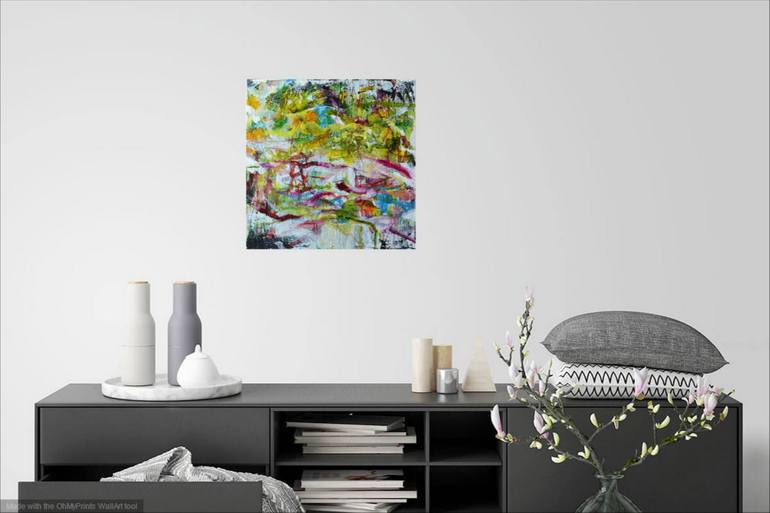 Original Abstract Painting by Karin Goeppert