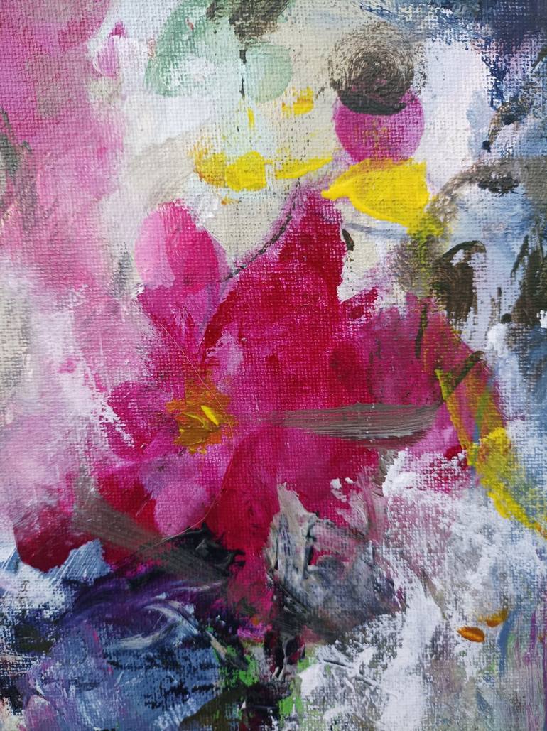 Original Impressionism Nature Painting by Karin Goeppert
