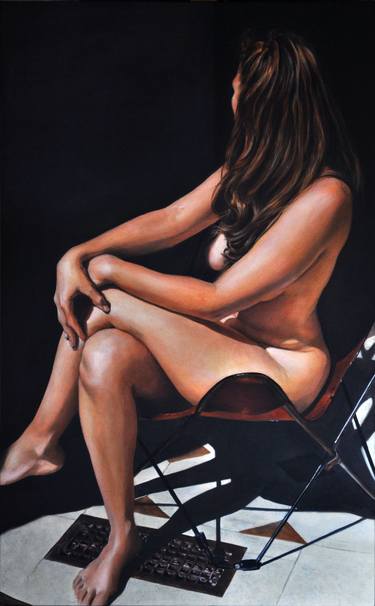 Original Realism Nude Paintings by Victoria Selbach