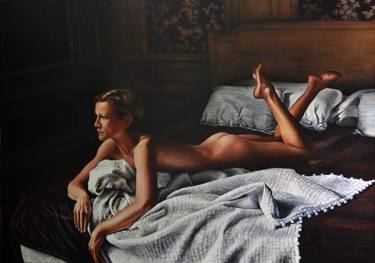 Original Realism Nude Paintings by Victoria Selbach