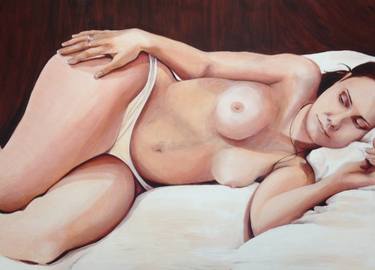 Print of Nude Paintings by Victoria Selbach