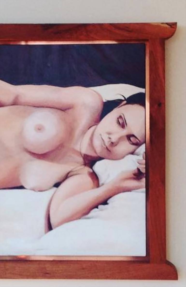 Original Figurative Nude Painting by Victoria Selbach