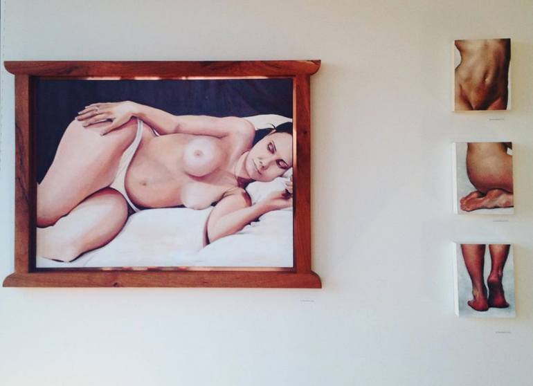 Original Nude Painting by Victoria Selbach