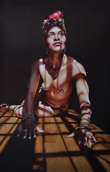 Original Figurative Nude Paintings by Victoria Selbach