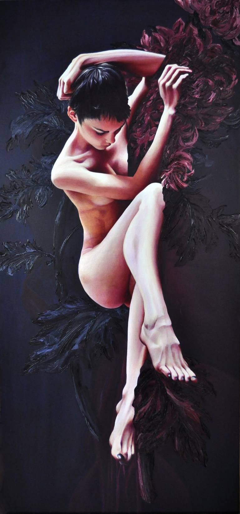 Original Nude Painting by Victoria Selbach