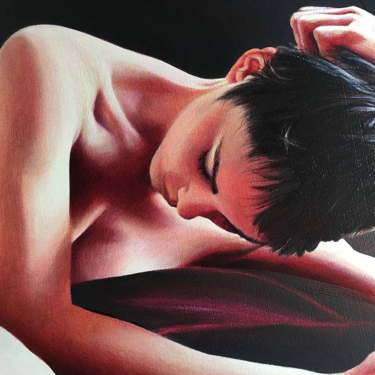 Original Nude Painting by Victoria Selbach