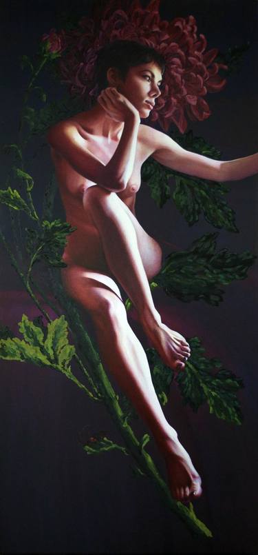 Davika Apsara Flora (depicted as contemporary nude) thumb