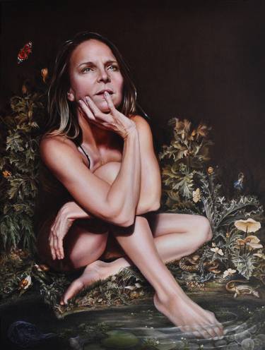 Original Figurative Nature Paintings by Victoria Selbach
